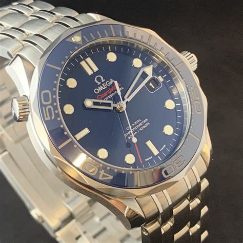 blue omega seamaster 300m|omega seamaster 300m quartz price.